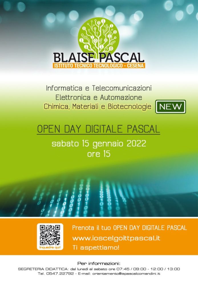 openday digitale 15gennaio 2022